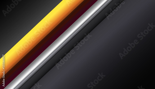 dark gray abstract background with golden yellow white maroon lines