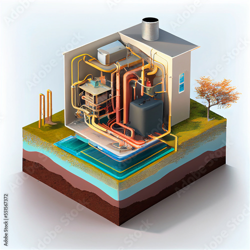 Geothermal home warming Gen...