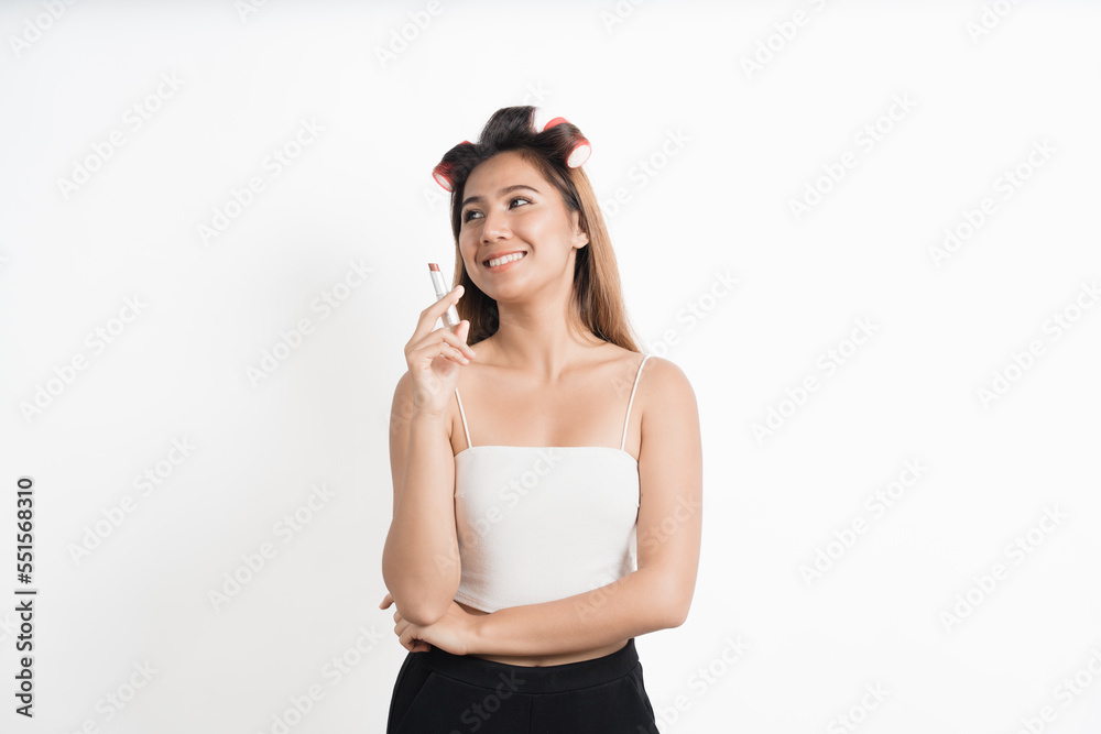 Beautiful asian woman female skin care healthy skin close up face beauty portrait isolated on white background. Beautiful asian woman female skin care healthy skin close up face beauty portrait isolated on white background.