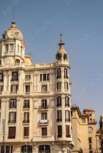 View of a palace in Valencia, Spain