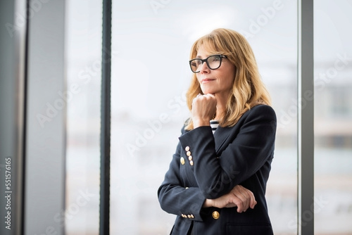 Free Download Confident caucasian businesswoman against white background - GFXLoad