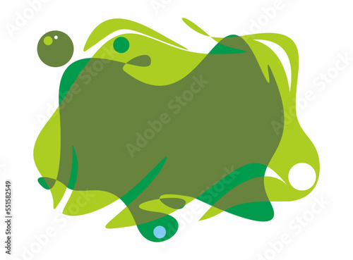 jungle gradient background with color mixing.