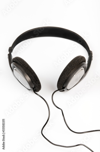 headphones isolated