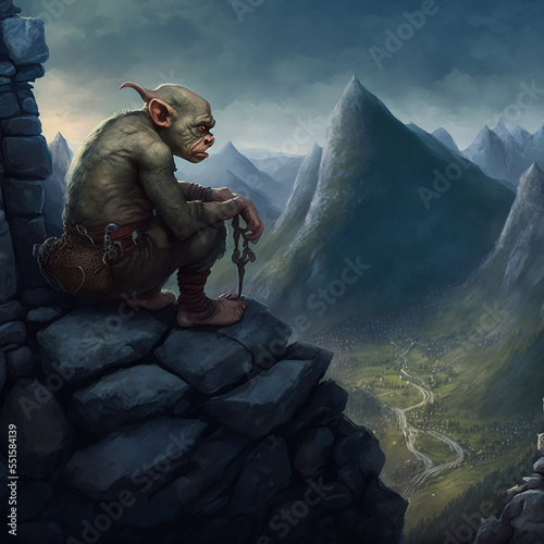 goblin in the mountains