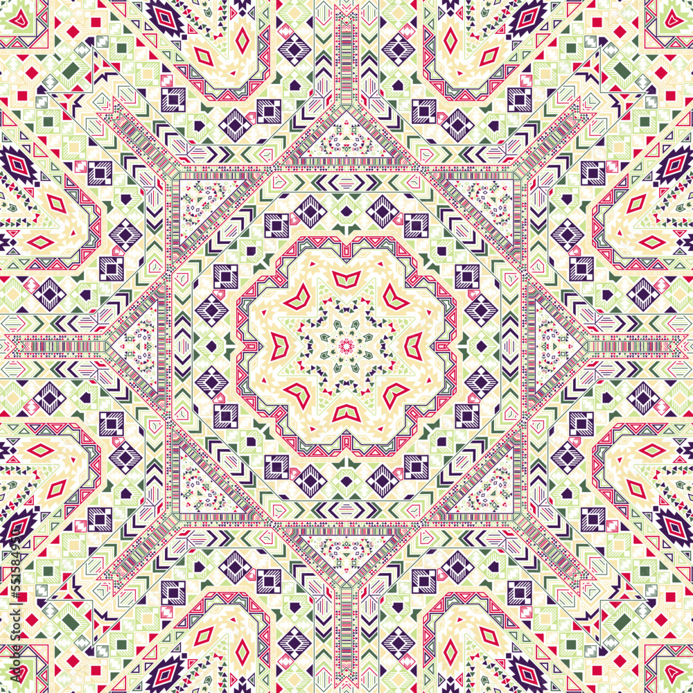 Abstract seamless pattern with geometric elements structure. Abstract seamless pattern with geometric elements structure.
