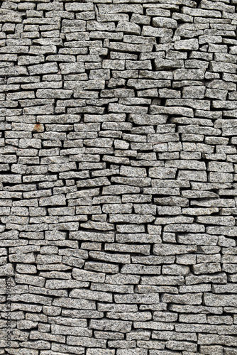 Stone wall texture background in Teresopolis  Rio de Janeiro  Brazil