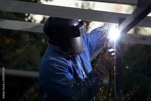 welder at work