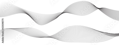 Abstract wavy gray stream element for design on a white background. You can use for Web, Texture, Wallpaper, Template, Desktop background, Business banner, poster design.