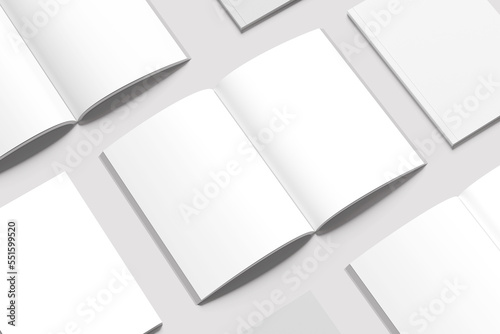 A4 Magazine Blank Mockup