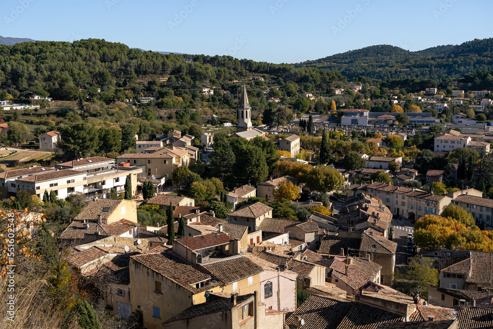 Ville de Cadenet, Luberon, Provence