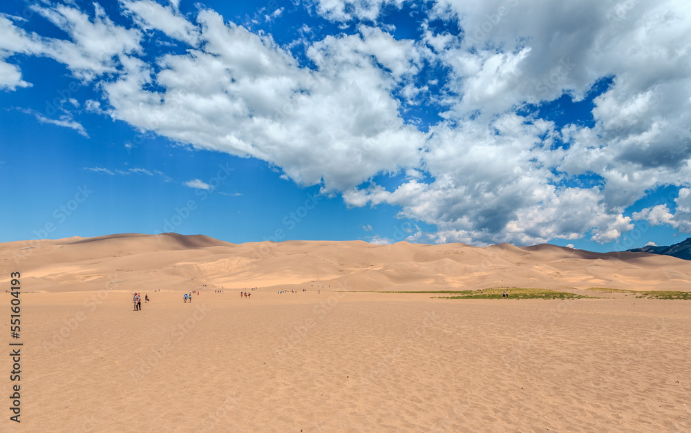 Clouds over the Dunes, Great Sand Dunes National Park, Colorado Clouds over the Dunes, Great Sand Dunes National Park, Colorado