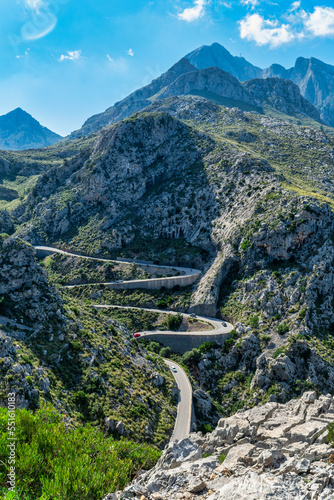 Fotografía Landscape, view Serra de Tramuntana, Spain Mallorca