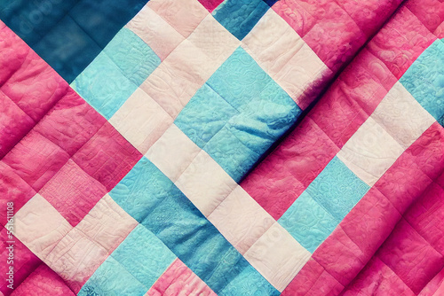 Quilt Blanket - Generative AI