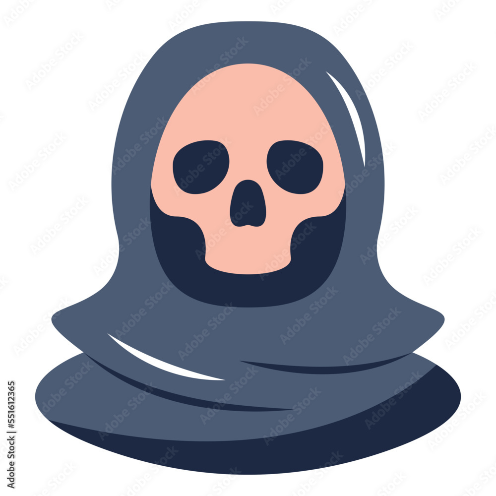 Look at this fantasy character flat icon Look at this fantasy character flat icon