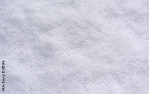 background texture of fresh white fluffy snow
