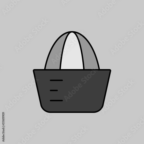 Lemon squeezer vector icon. Kitchen appliance