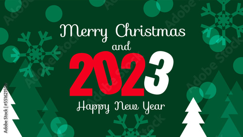 Wallpaper Mural Merry Christmas and Happy New Year of background, greeting poster, card, holiday cover Torontodigital.ca
