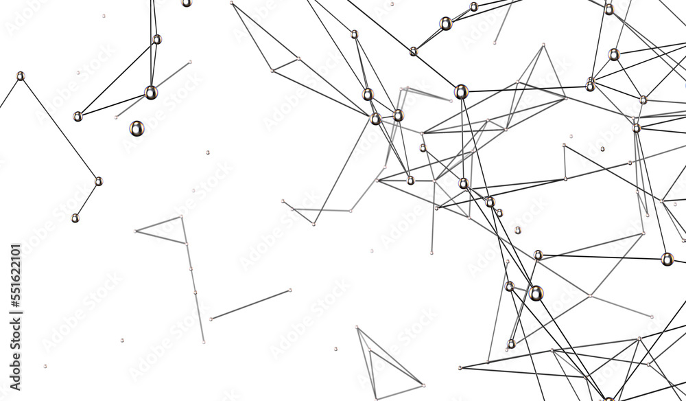 Futuristic geometric double data flow background with connecting dots and lines. Abstract digital Futuristic geometric double data flow background with connecting dots and lines. Abstract digital