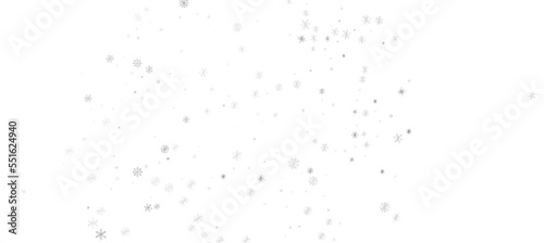 Christmas Card - Snowflakes Of Paper In Frame