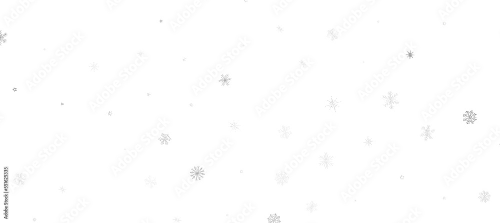 The winter background, falling snowflakes