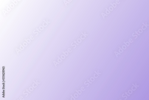 Abstract blurred purple white color gradient background. Color gradient, full frame background. Purple blur gradient background