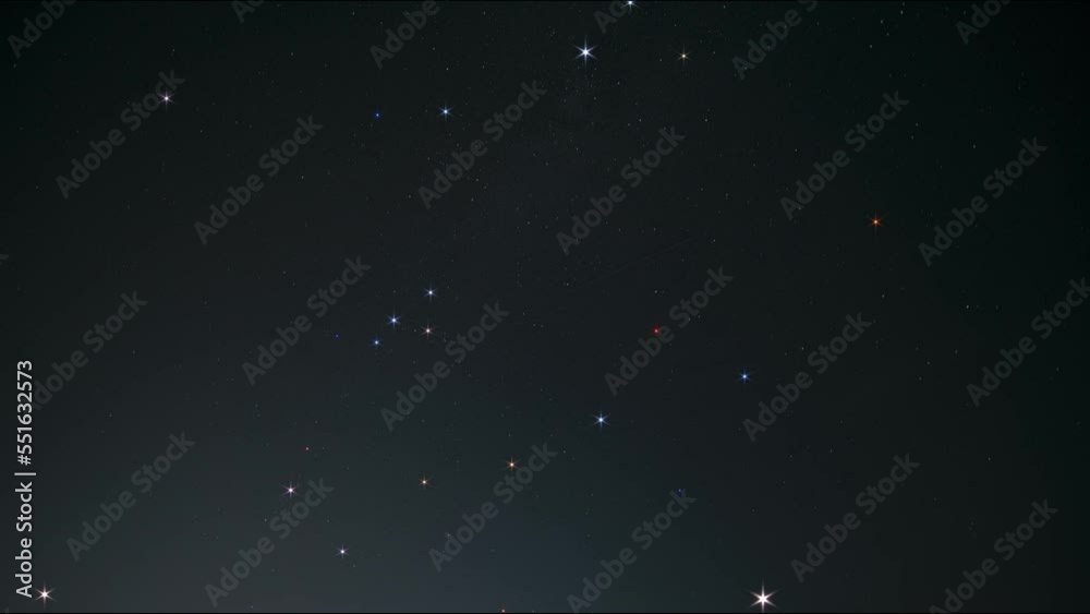 Night sky milky way galaxy.  Blue night sky with infinity stars.  The universe from earth.