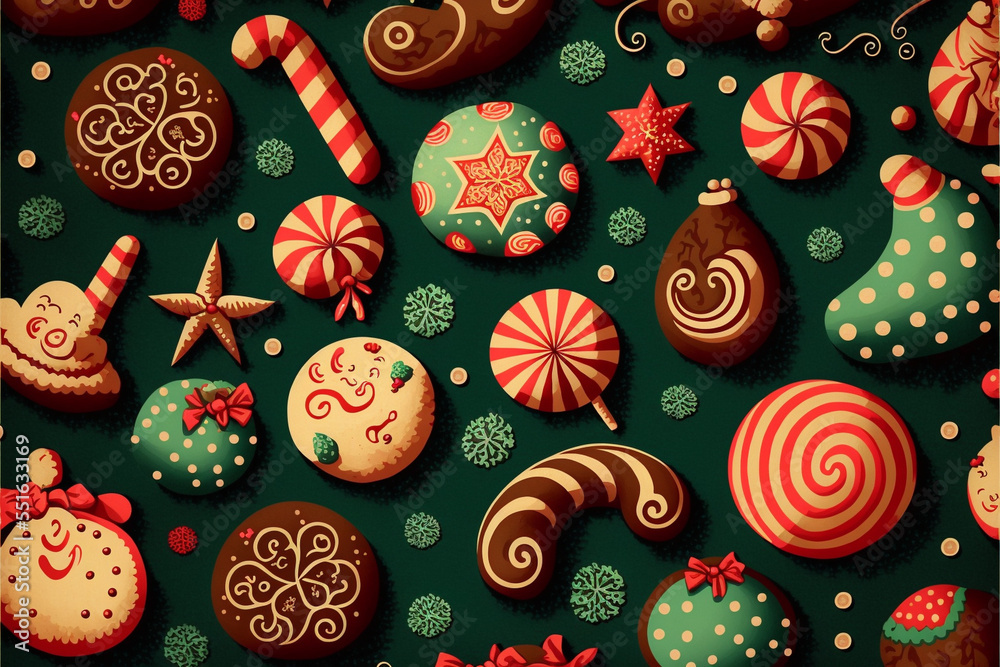seamless christmas pattern seamless christmas pattern
