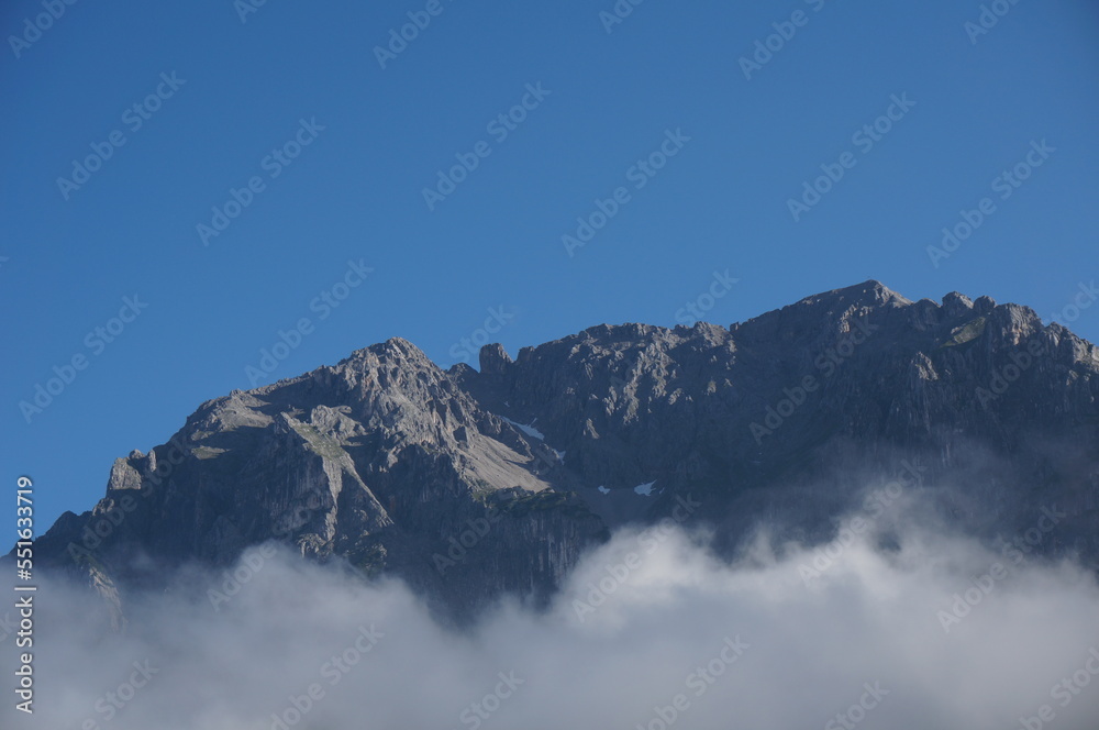 Amazing austrian mountain view at Dachstein. The highest mountain in upper austria and styria. Amazing austrian mountain view at Dachstein. The highest mountain in upper austria and styria.