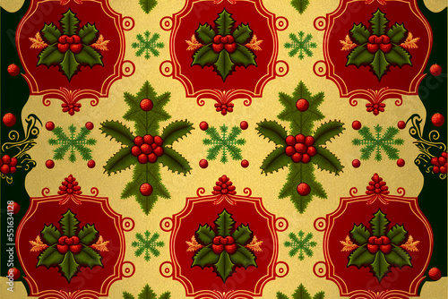 seamless christmas pattern