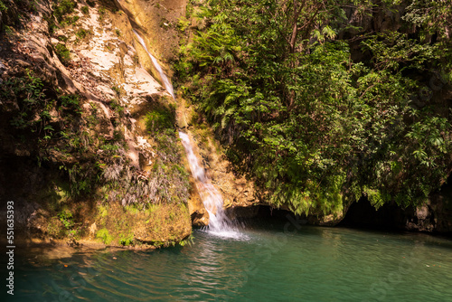 Waterfall in Ingenious Valley, Cuba