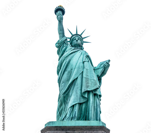 Statue of Liberty Isolated on Transparent Background PNG