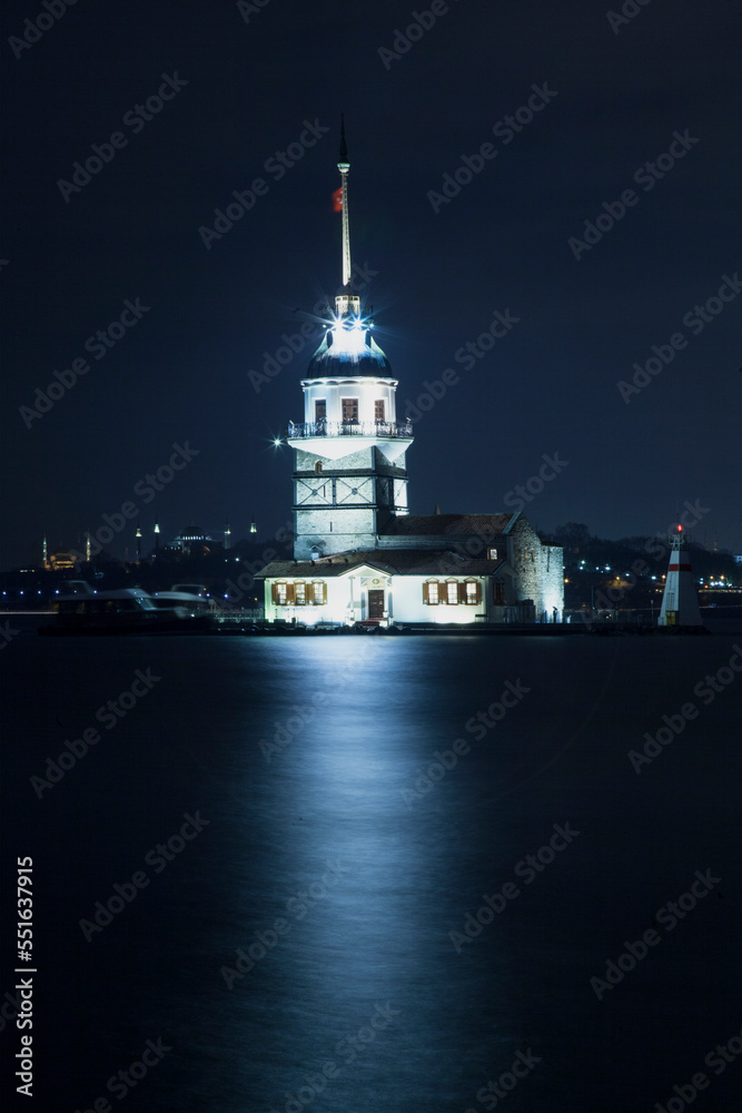 maiden tower, istanbul