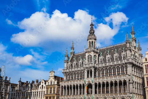 Maison du Roi or King's House in the Grand Place in Brussels Belgium. It is now the Museum of the City of Brussels. photo