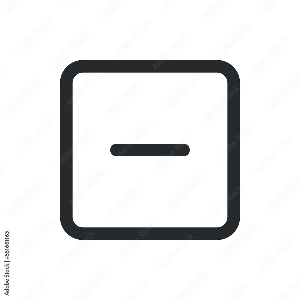 Minus vector icon , minus illustration Minus vector icon , minus illustration