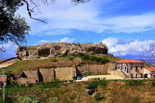 fortress of Ceres (rocca di cerere) Enna Sicily Italy