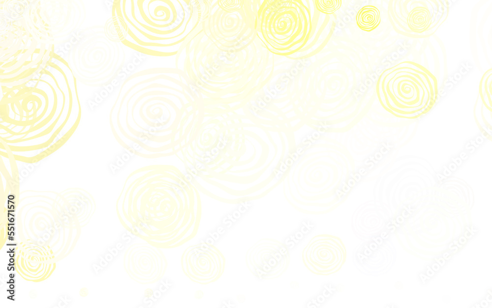 Light Orange vector abstract backdrop with roses. Light Orange vector abstract backdrop with roses.