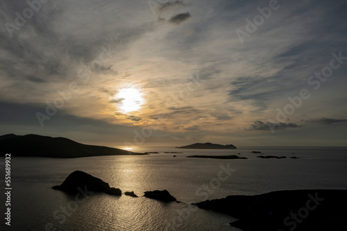 Blasket Islands. A group of islands off the west coast of the Dingle Peninsula in County Kerry, Ireland