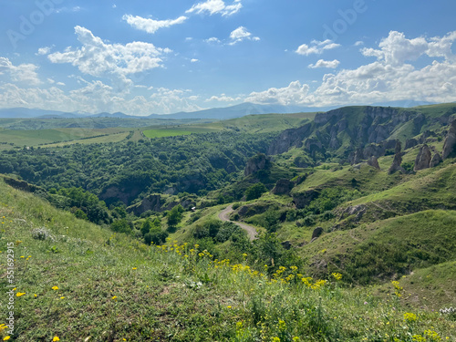 Beautiful Landscape in the mountain of Armenia