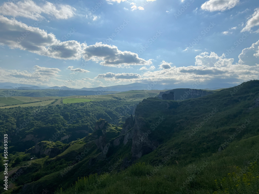 Beautiful Landscape in the mountains of Armenia