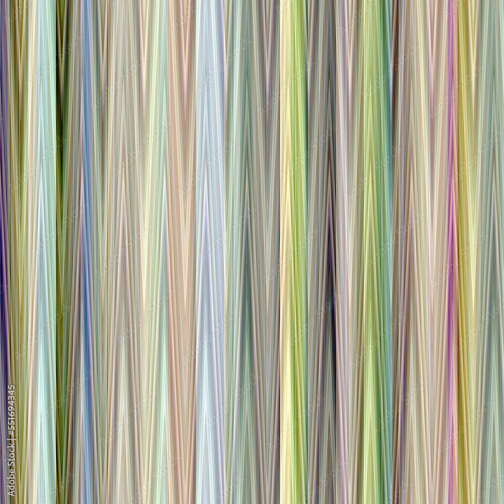 Obraz premium Striped weave in organic texture seamless pattern. Heathered natural tile for cotton fabric. Marl ikat melange