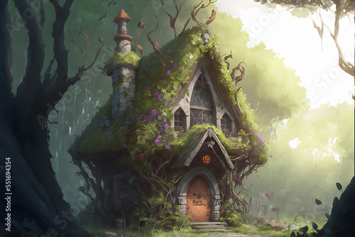 Beautiful Wooden Fantasy House © Mauro