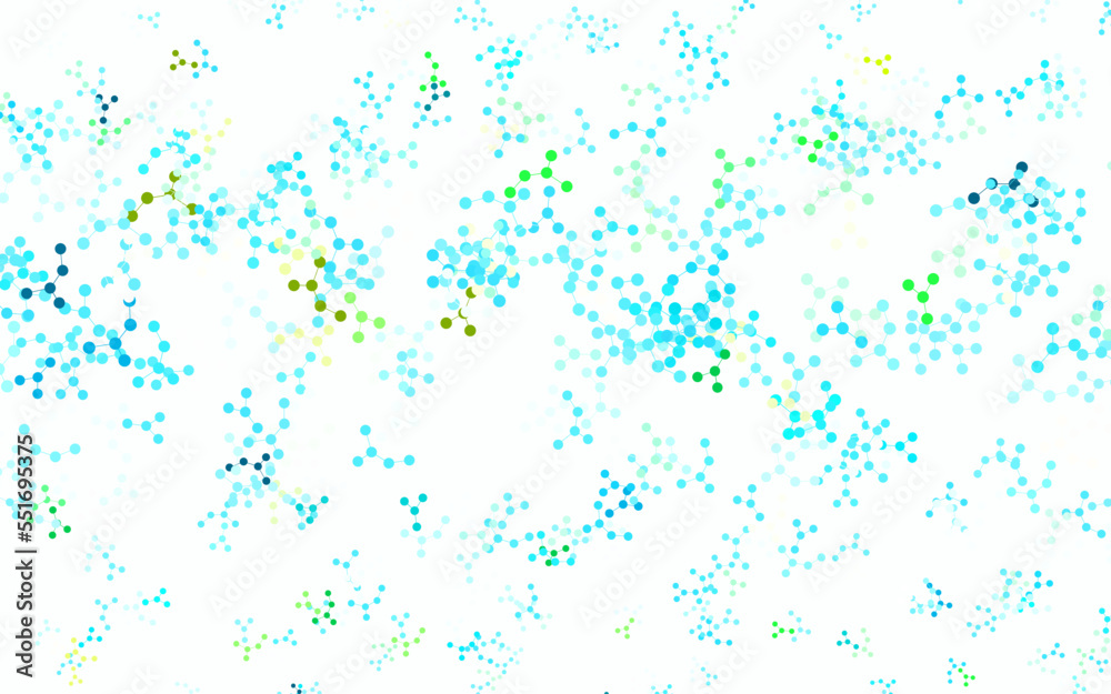 Light Blue, Yellow vector background with forms of artificial intelligence. Light Blue, Yellow vector background with forms of artificial intelligence.