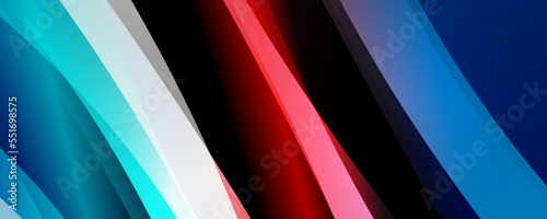 Fluid wave lines with trendy fluid color gradient abstract background. Web page for website or mobile app wallpaper