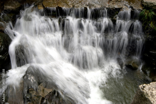 Streams and waterfalls of Lushan Mountain, Jiujiang, Jiangxi, China