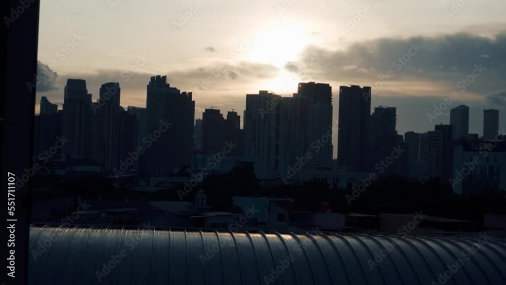 Jakarta high rise buildings sunshines through #5 Jakarta high rise buildings sunshines through #5