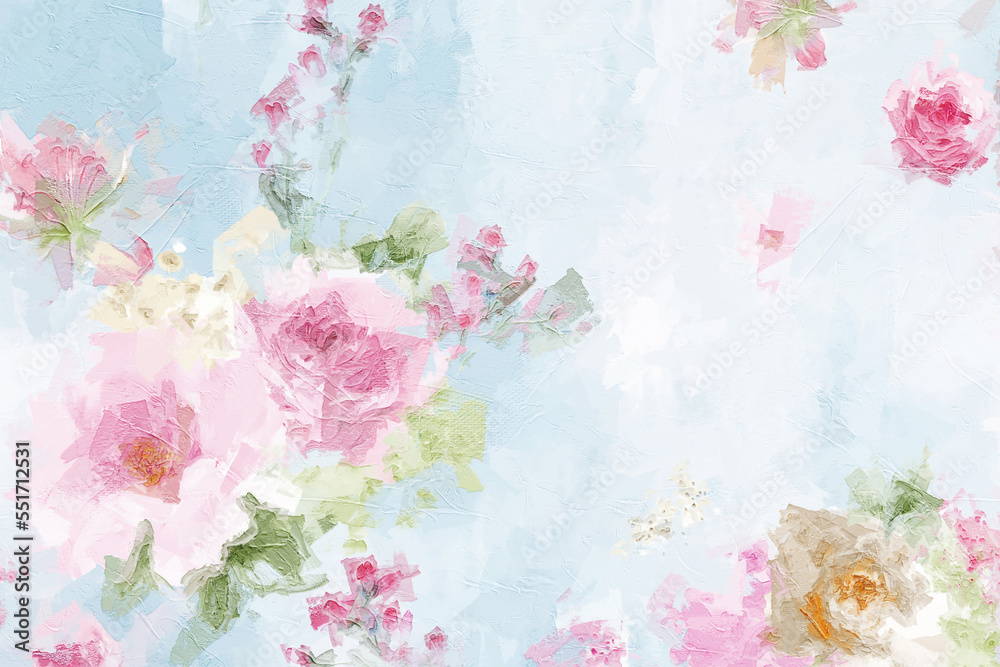 Beautiful elegant hand drawn floral illustration Beautiful elegant hand drawn floral illustration