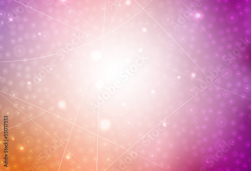 Light Pink, Yellow vector layout with flat lines.