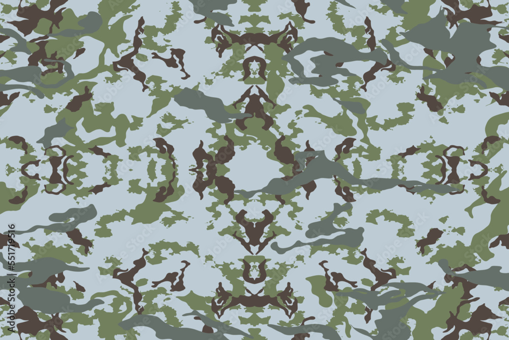 Army military camouflage pattern texture flat background. Army military camouflage pattern texture flat background.