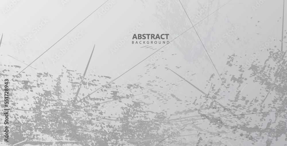 Fototapeta premium Abstract grunge texture silver color background vector
