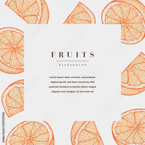 Orange Sketch Illustration